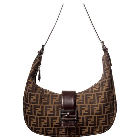 fendi croissant bag|Fendi large baguette.